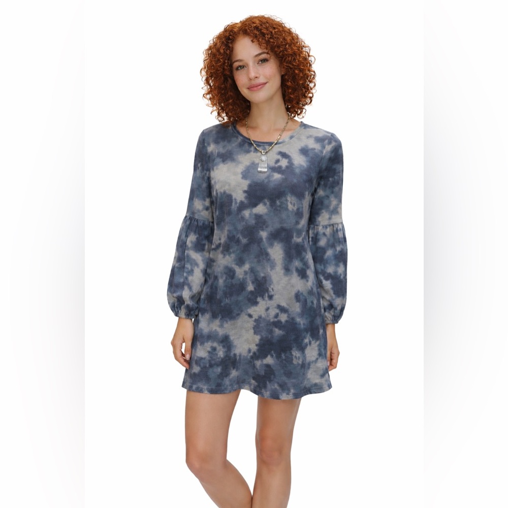 Lily Rose French terry casual dress
